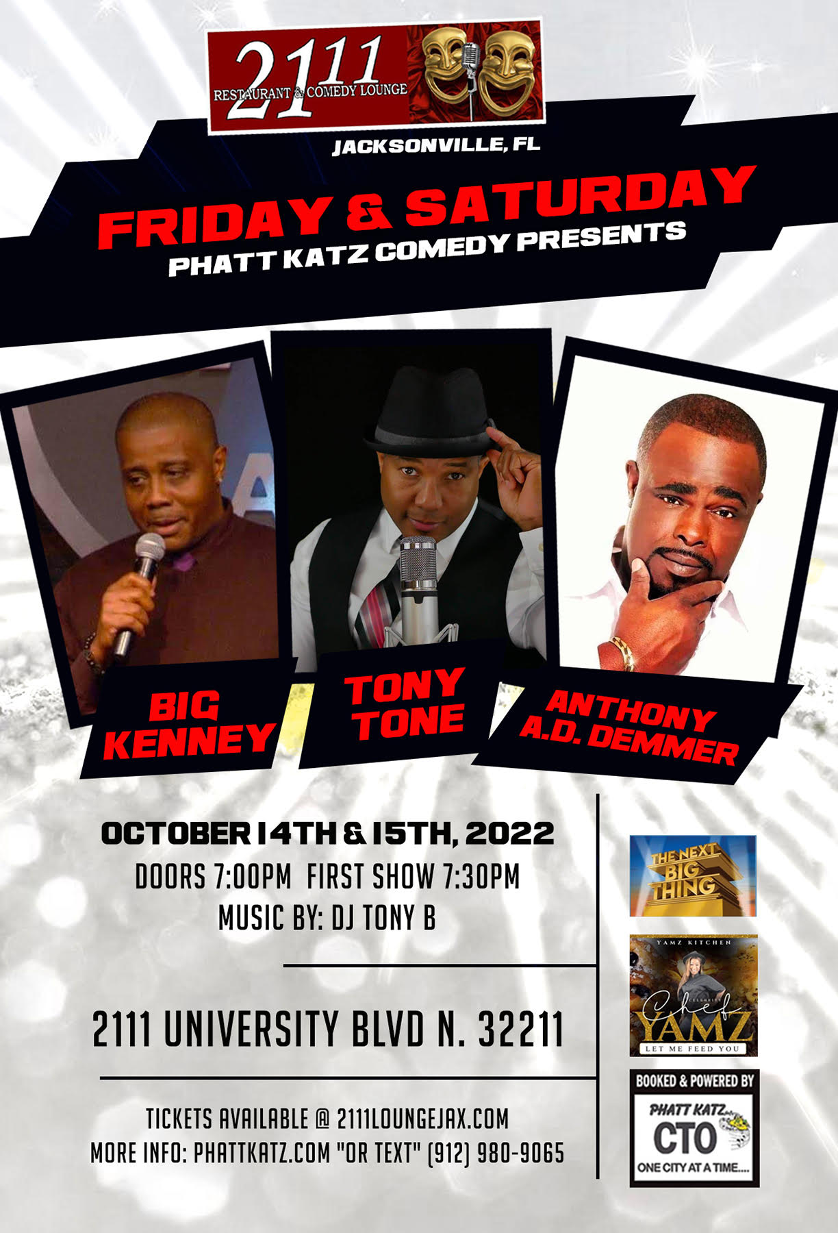 Tony Tone Big Kenney and Anthony A.D. Demmer Saturday