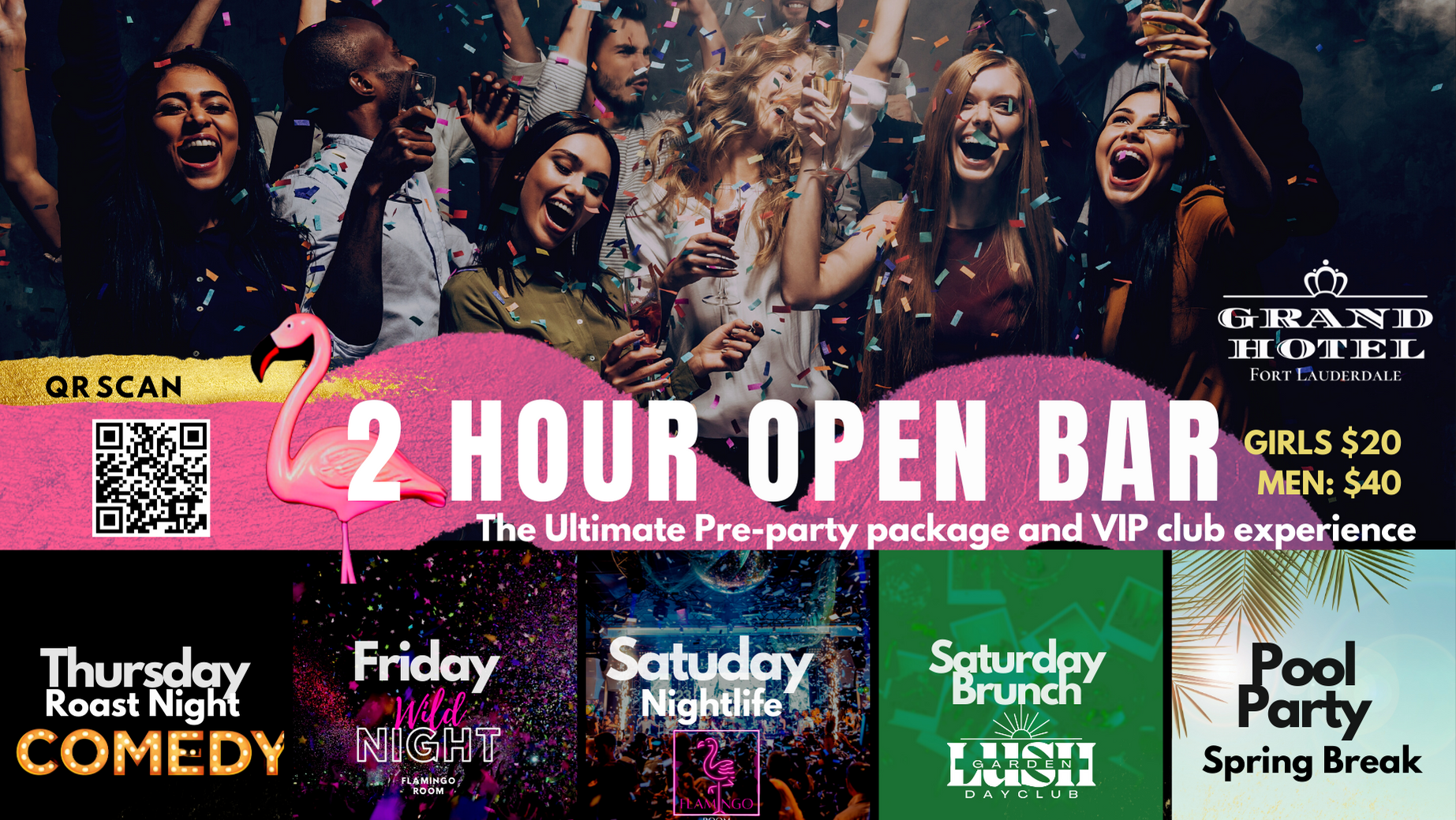 Ultimate Pregame - 2 Hour Open Bar